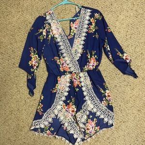 Floral Romper